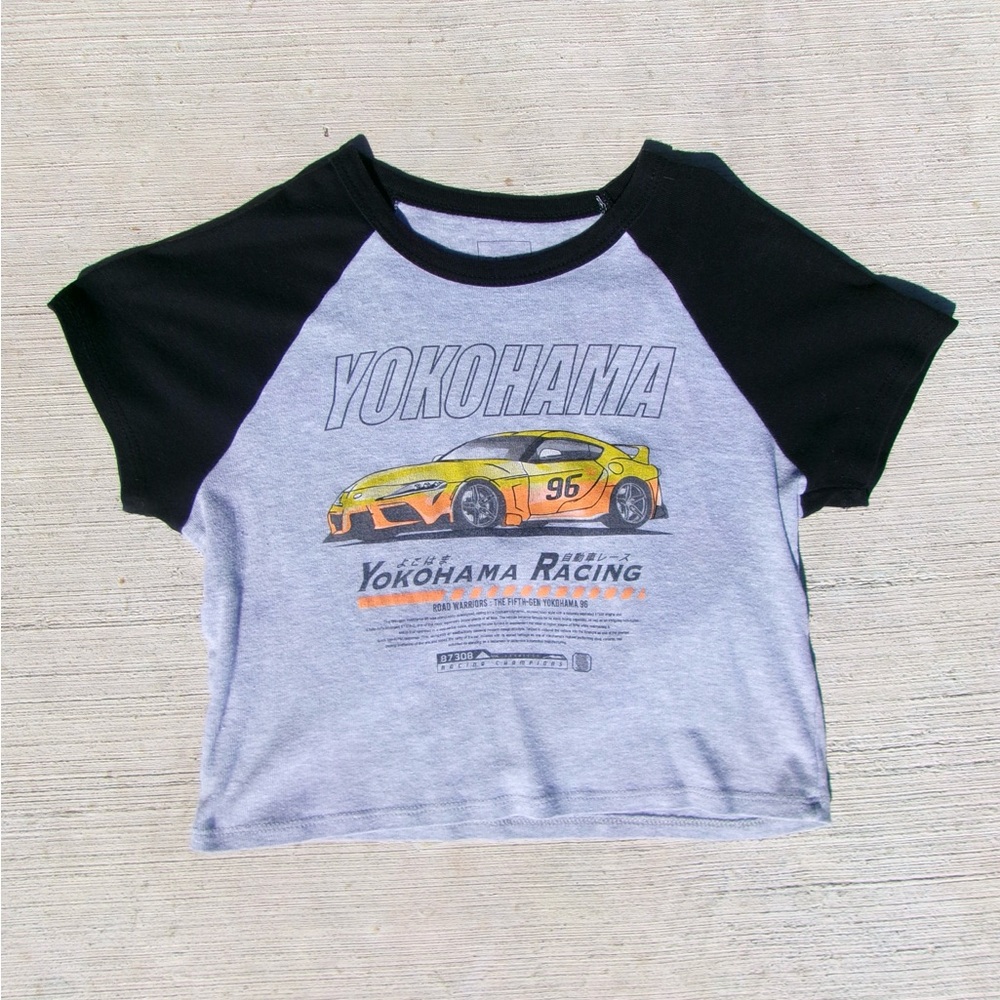 Tilly’s Yokohama Racing Cropped Tee